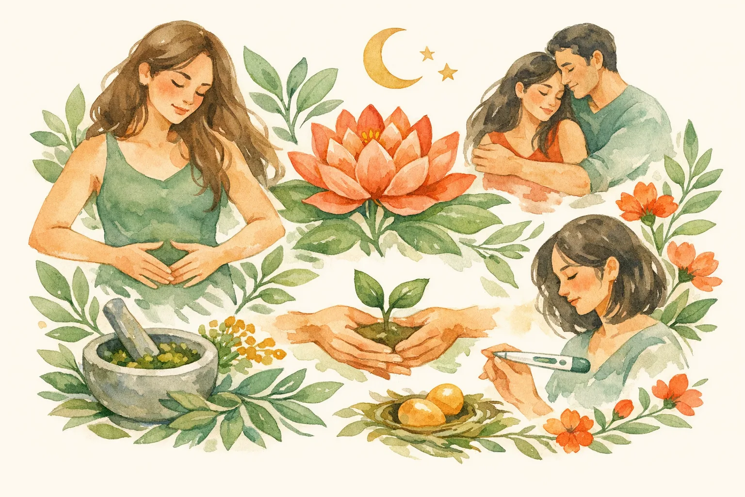 Editorial illustration for The Fertility Awareness Method - What the Research Actually Shows