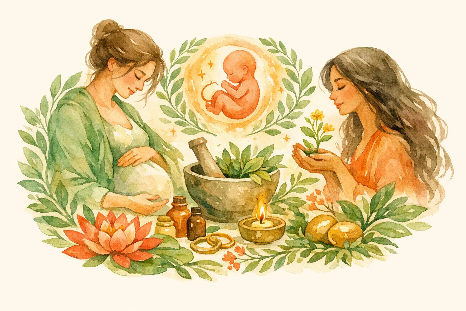 Editorial illustration for Fertility Ritual - What Ancient Traditions and Modern Research Actually Agree On