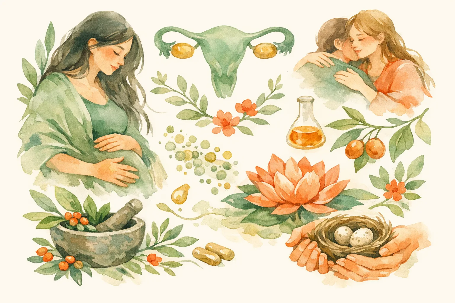 Editorial illustration for Myo Inositol Fertility - What the Research Actually Shows