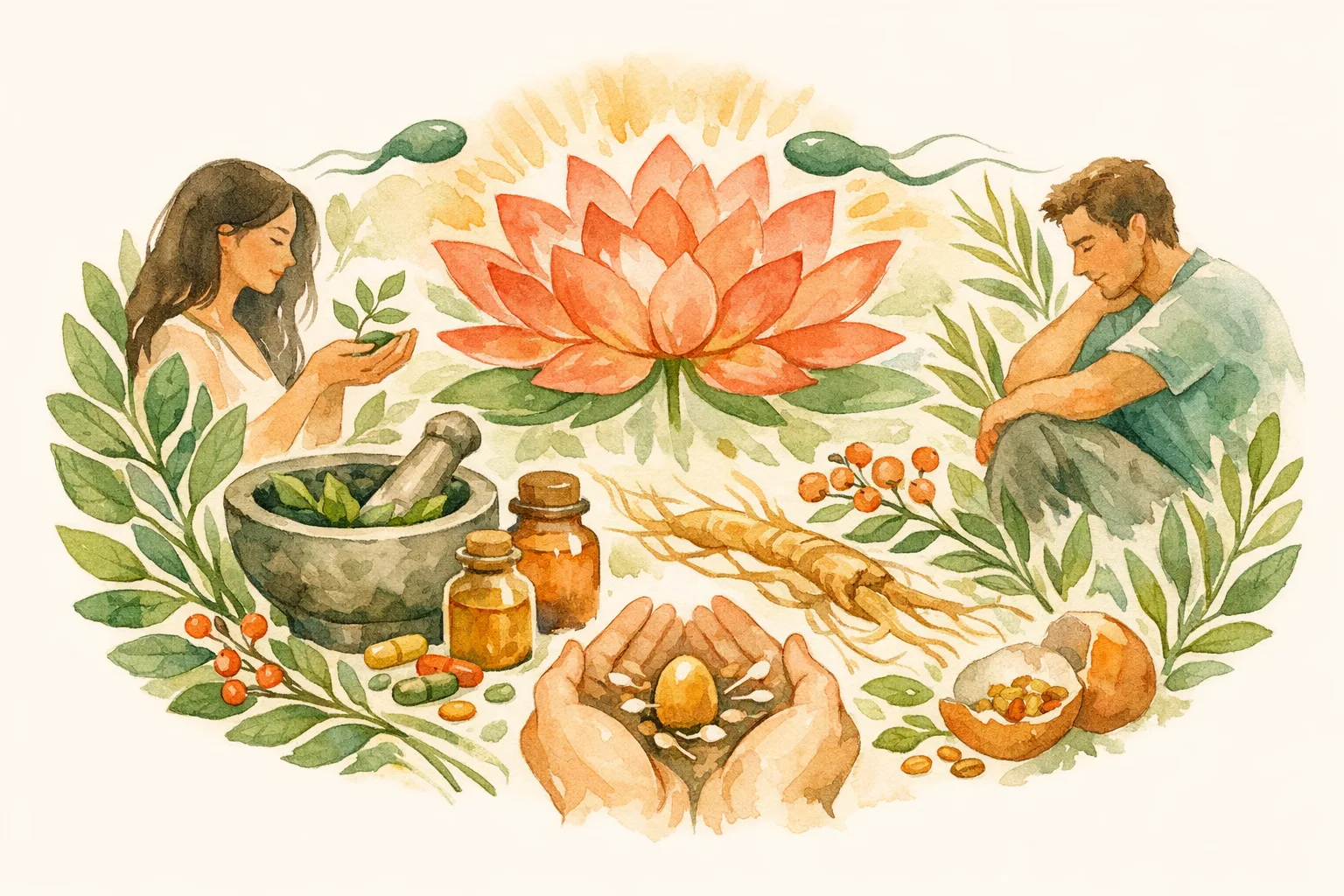 Editorial illustration for Sperm Count Supplements - What the Research Actually Says