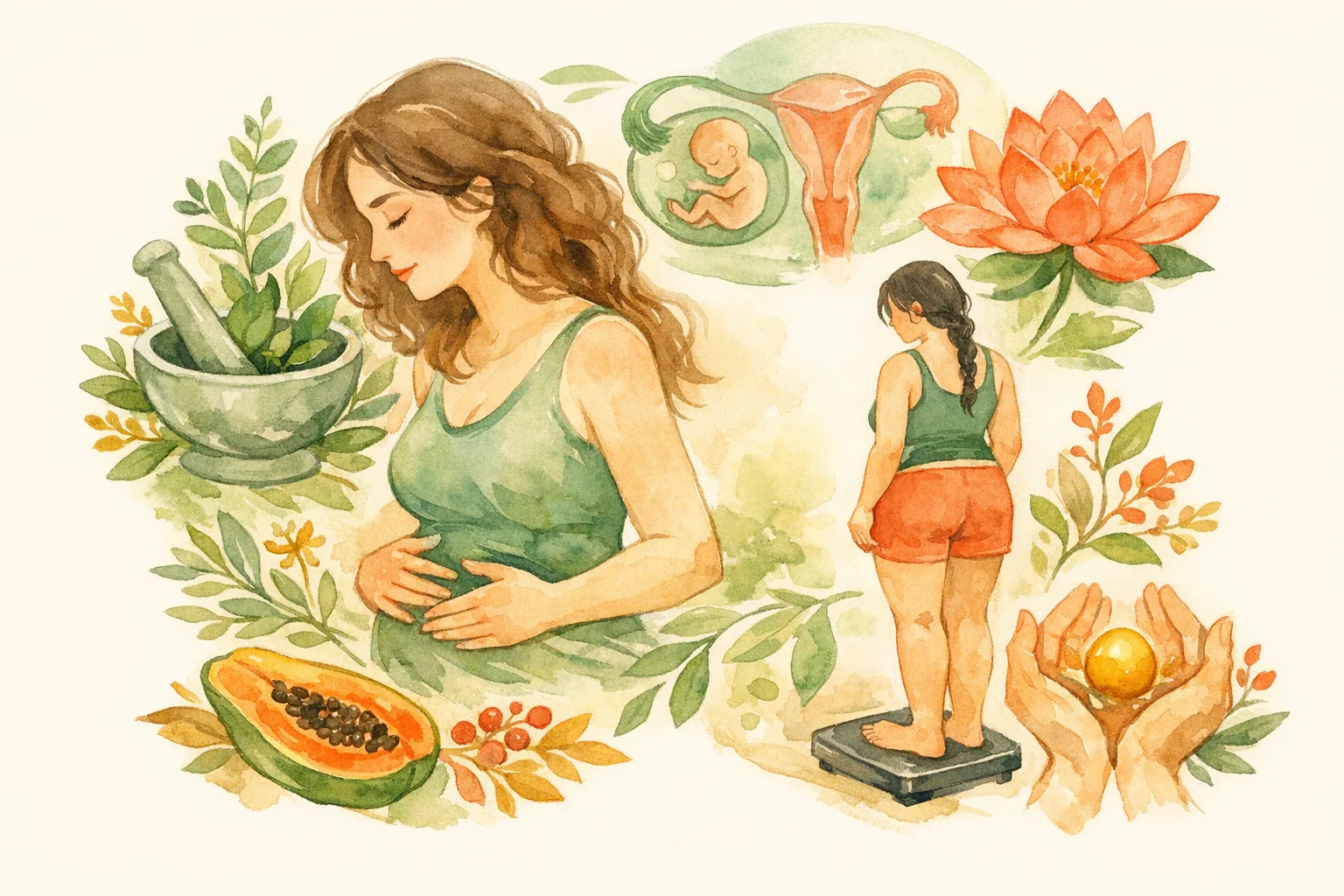 Editorial illustration for How Weight Loss Affects Fertility and What You Can Do About It